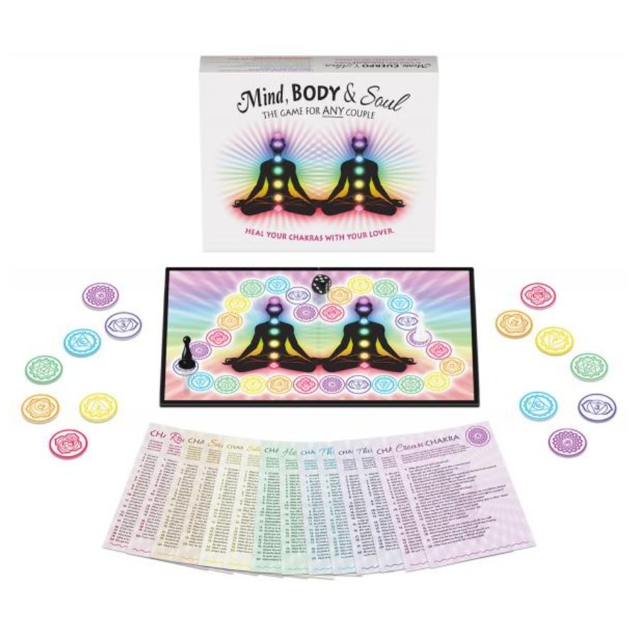 Jeu Érotique Chakras pour Couples Bilingue - Kheper Games