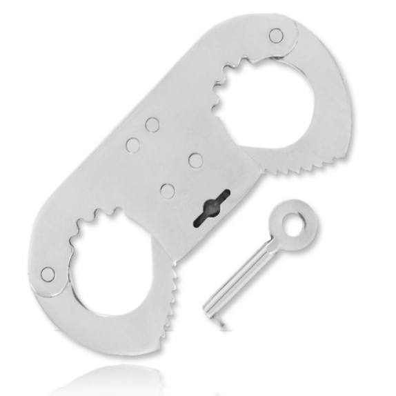 Metal Hard - Menottes Rigide en Acier Inoxydable BDSM