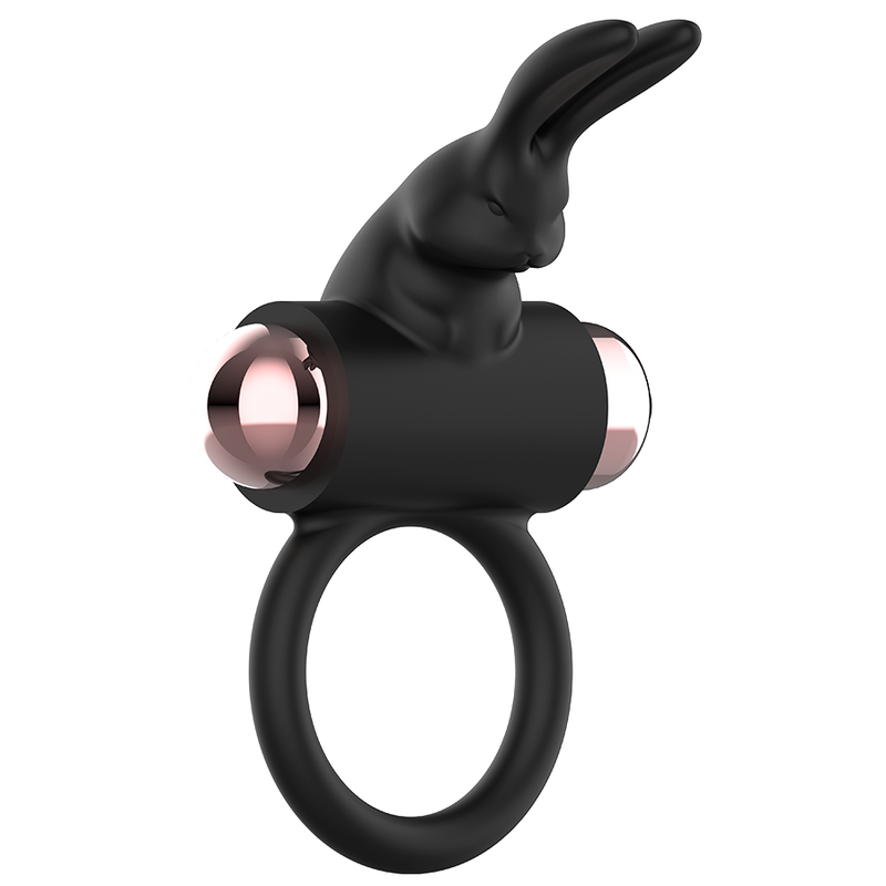 Anneau Vibrant Coquette Chic Desire Noir/Or - Coquette