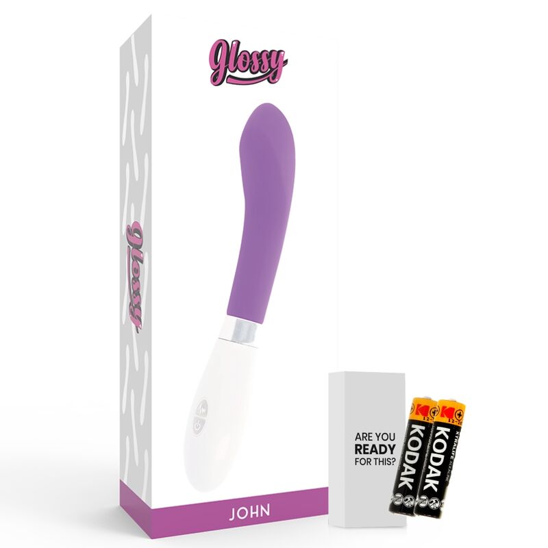 Vibrateur Courbé John Violet - Glossy - GLOSSY