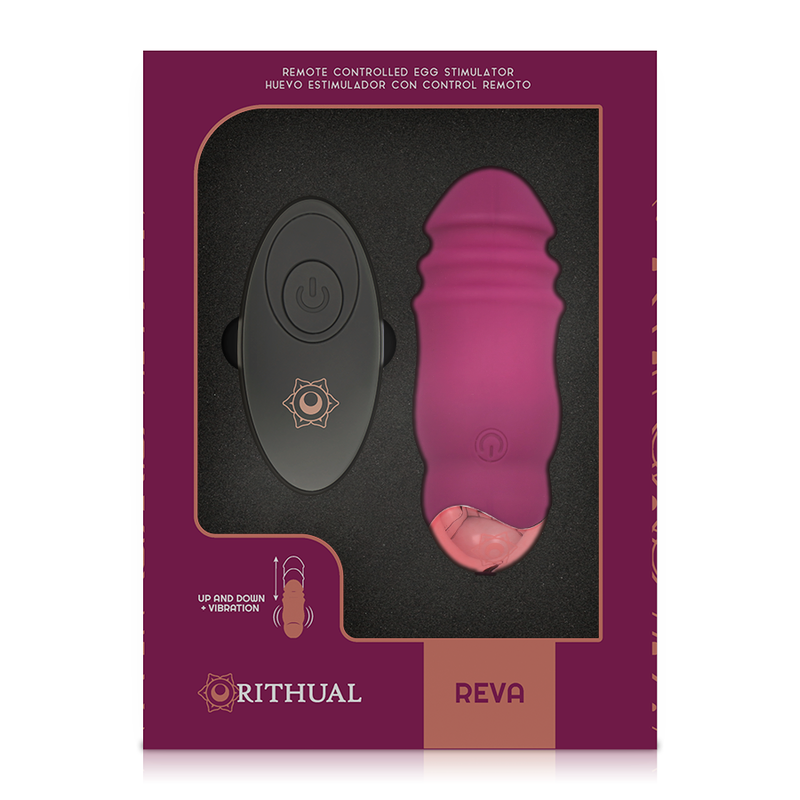 Oeuf vibrant télécommandé Reva Egg Up&Down - Rithual - RITHUAL