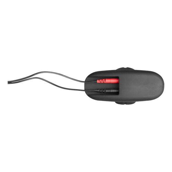 Plug Anal Électrostimulation Silicone Noir Rocker Medium - ElectraStim