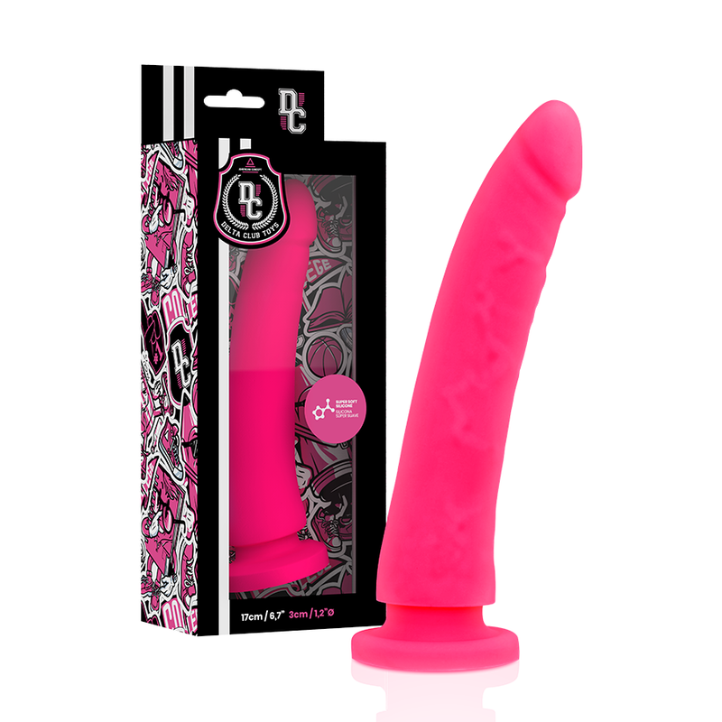 Gode Ceinture avec Harnais Rose 17cm - Deltaclub