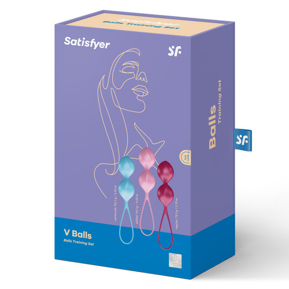 Boules de Geisha Kit 3 Poids V-Balls - Satisfyer