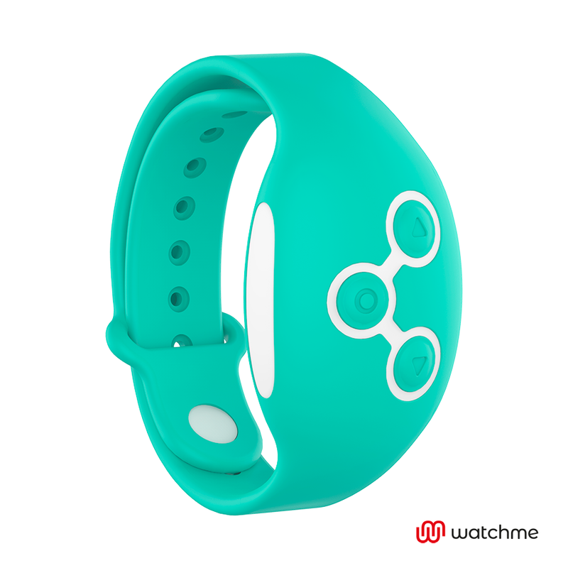 Wearwatch – Oeuf vibrant avec bracelet télécommandé – Rose/Bleu
