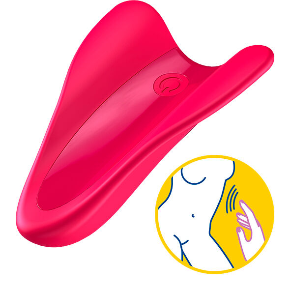 Stimulateur Doigt Vibrant High Fly Fuchsia - Satisfyer
