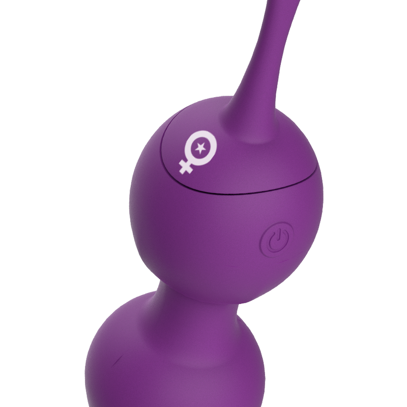 Rewolution – Kit de 3 Boules de Geisha Vibrantes avec Télécommande - Violet