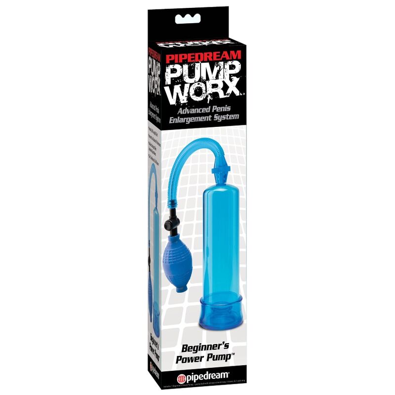 Pompe Pénis Débutant Power Pump Transparente - Pump Worx