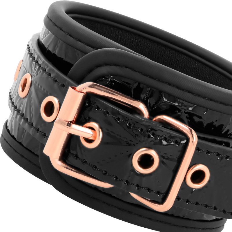 Menottes BDSM Black Edition Premium Cuir Vegan - Begme - Begme Fetish Games