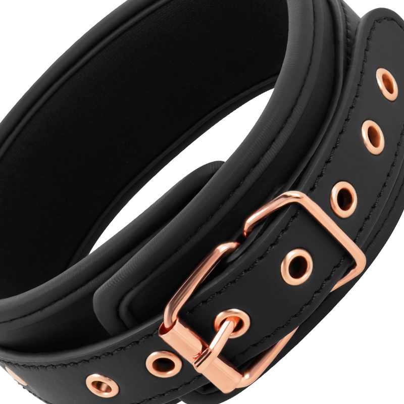 Collier BDSM Coquette Chic Desire Cuir Végan - Coquette