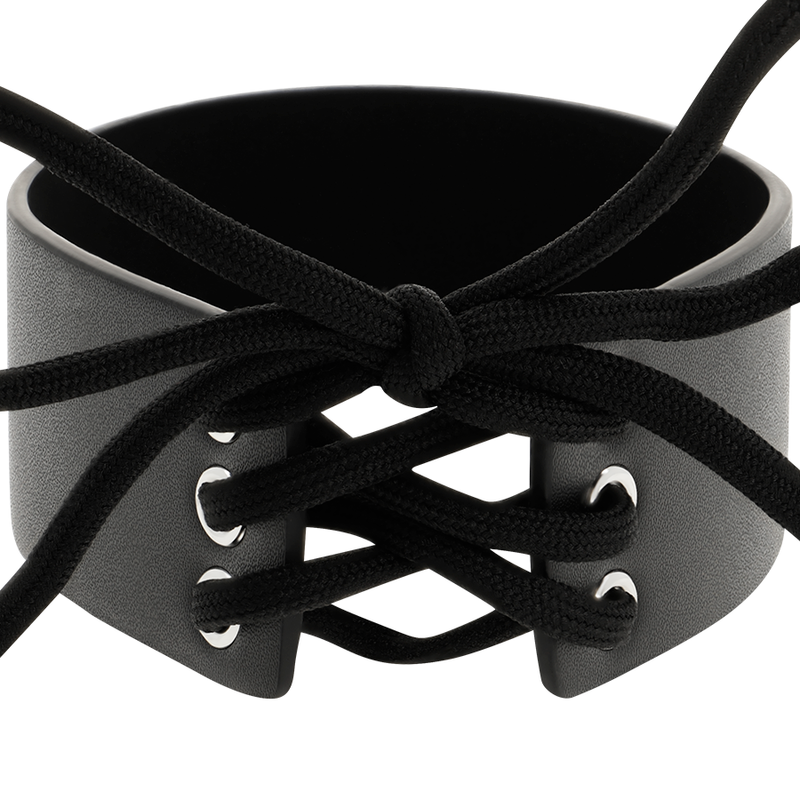 Collier BDSM Coquette Chic Desire Cuir Végan - Coquette
