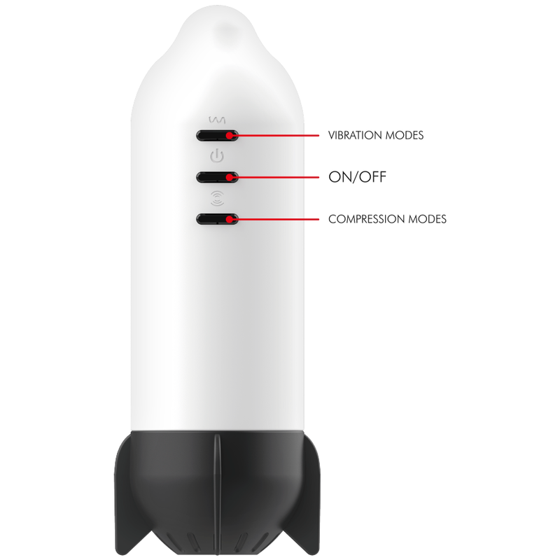 Masturbateur Rocket Double Technologie - Jamyjob