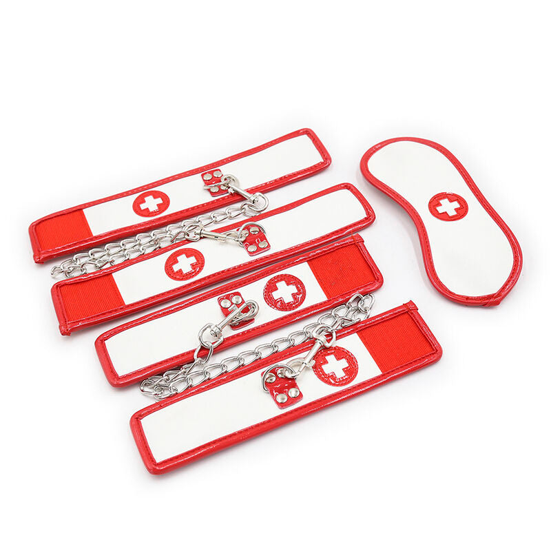 Kit Bondage Infirmière 3 Pièces Fétichiste - Ohmama - OHMAMA FETISH