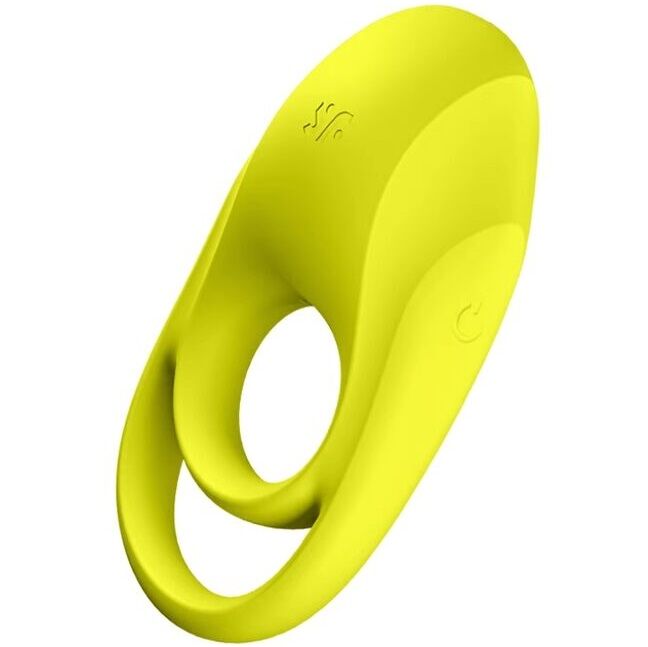 Cockring Vibrant Spectacular Duo Jaune - Satisfyer