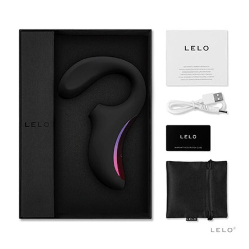 Masseur Sonique Enigma Cruise Double Stimulation Noir - LELO