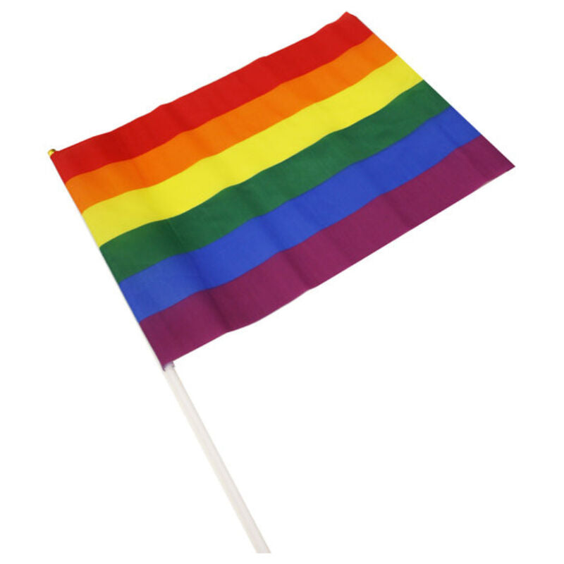 Fanion drapeau LGBT Pride arc-en-ciel 43x31cm - Diablo Picante - PRIDE