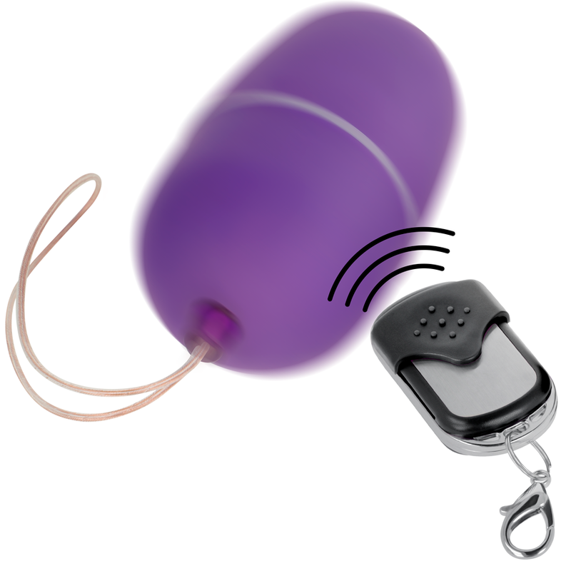 Online – Oeuf Vibrant avec Télécommande Taille M – Lilas