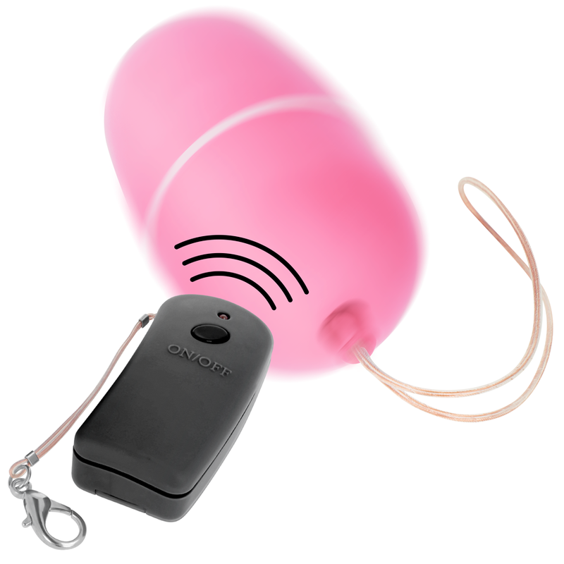 Online - Mini Oeuf vibrant avec télécommande - Rose