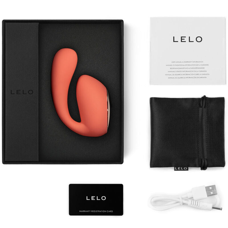 LELO - Vibro Connecté double Stimulation IDA Wave - Corail