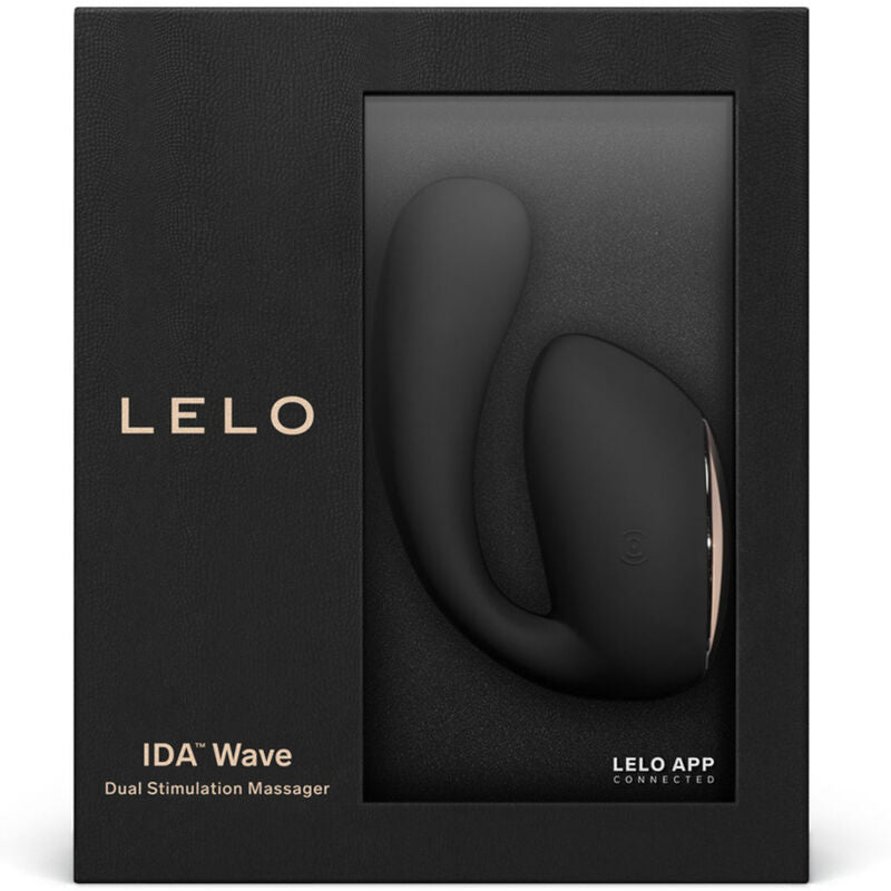 LELO - Vibro Connecté Double Stimulation IDA Wave - Noir