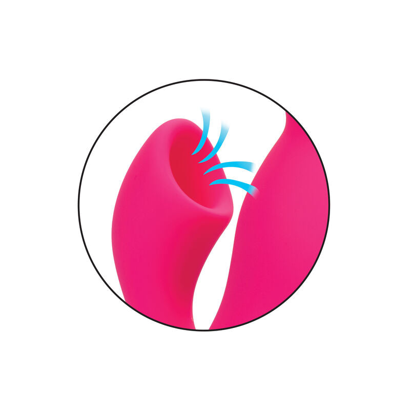 Stimulateur Rabbit Oceanside Orgasm Bleu - CalExotics