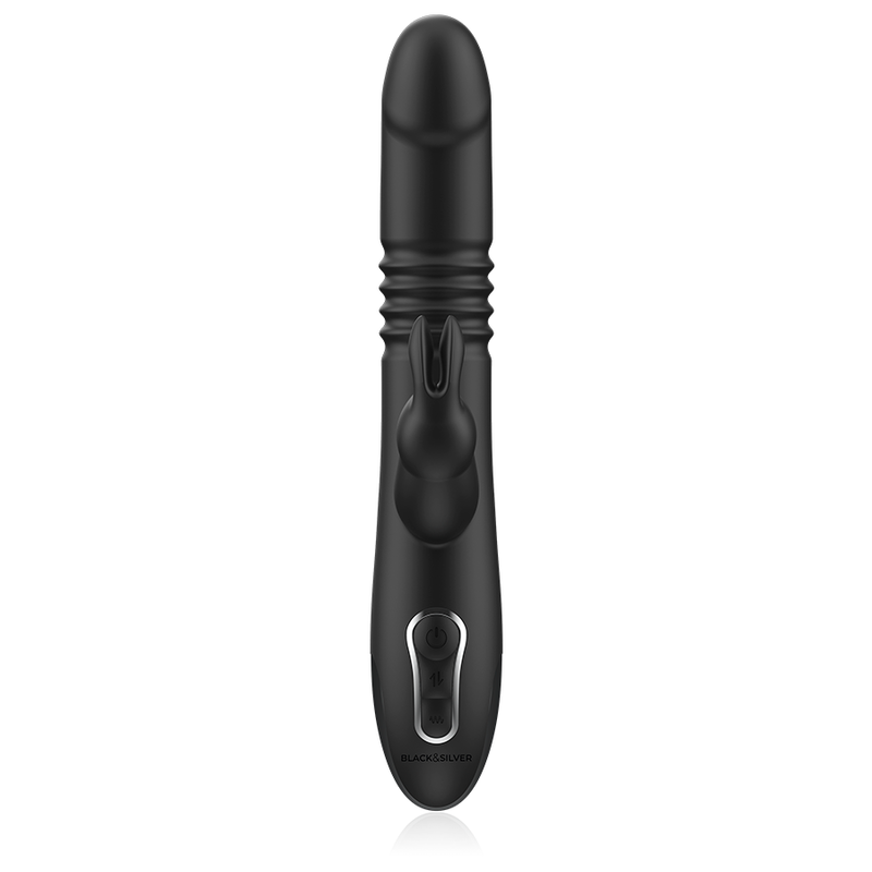 Vibromasseur Rabbit Kenji Stimulant Vibe - Black&Silver