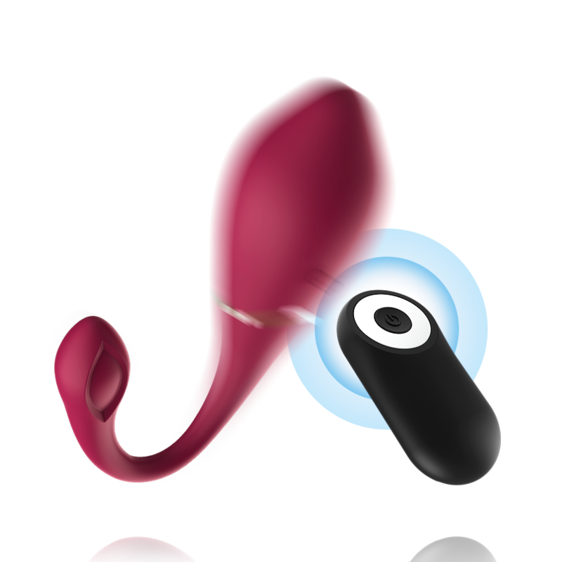 Cici Beauty - Œuf Vibrant Premium avec Télécommande - Rouge