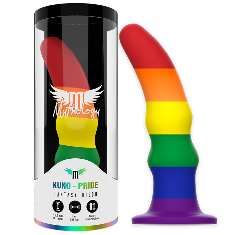 Gode Vibrant Mythology Kuno Pride Taille M - Mythology - MYTHOLOGY FANTASY DILDO