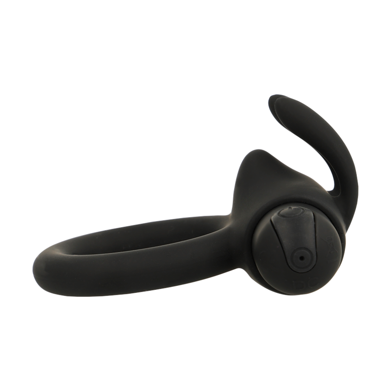 Anneau Vibrant Agron 2.0 Rechargeable - Black&Silver