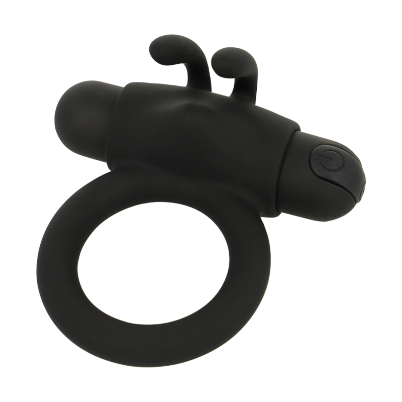 Anneau Vibrant Agron 2.0 Rechargeable - Black&Silver