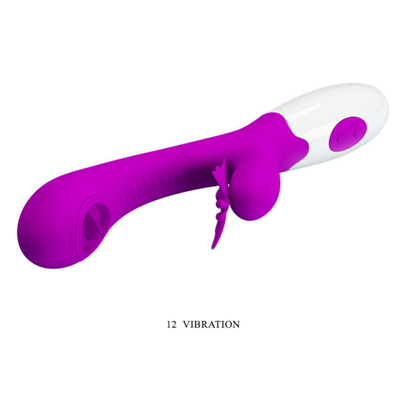 Vibromasseur Rabbit Pretty Love Double Stimulation Lilas