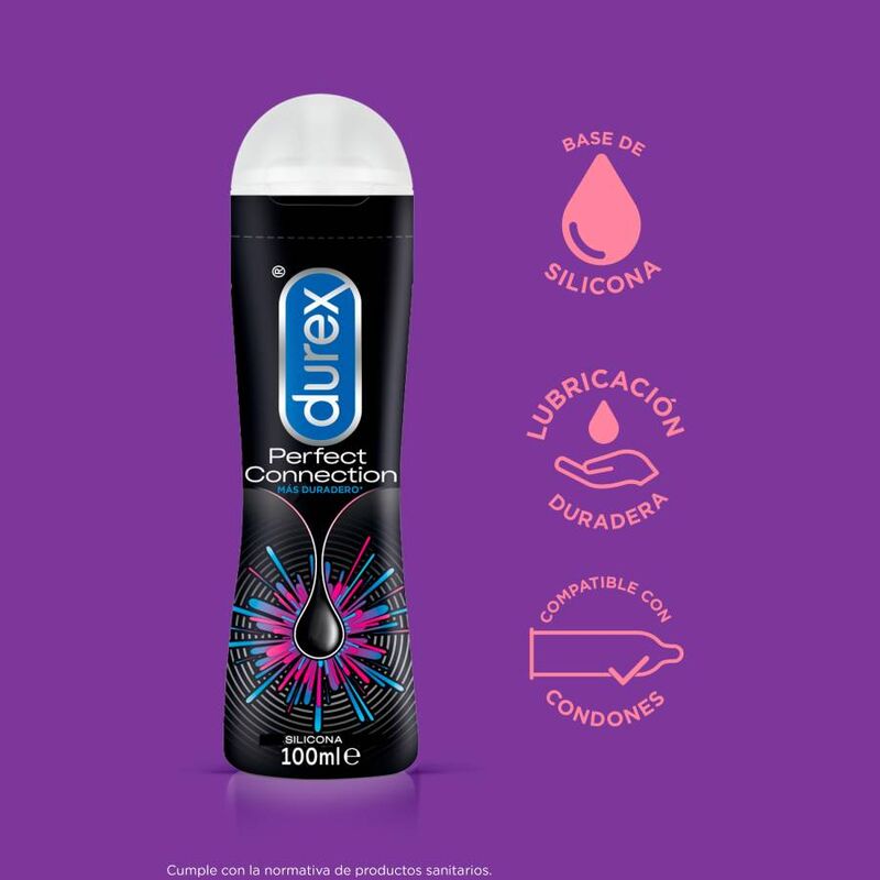 Gel Lubrifiant Silicone Perfect Connection 100ml - Durex