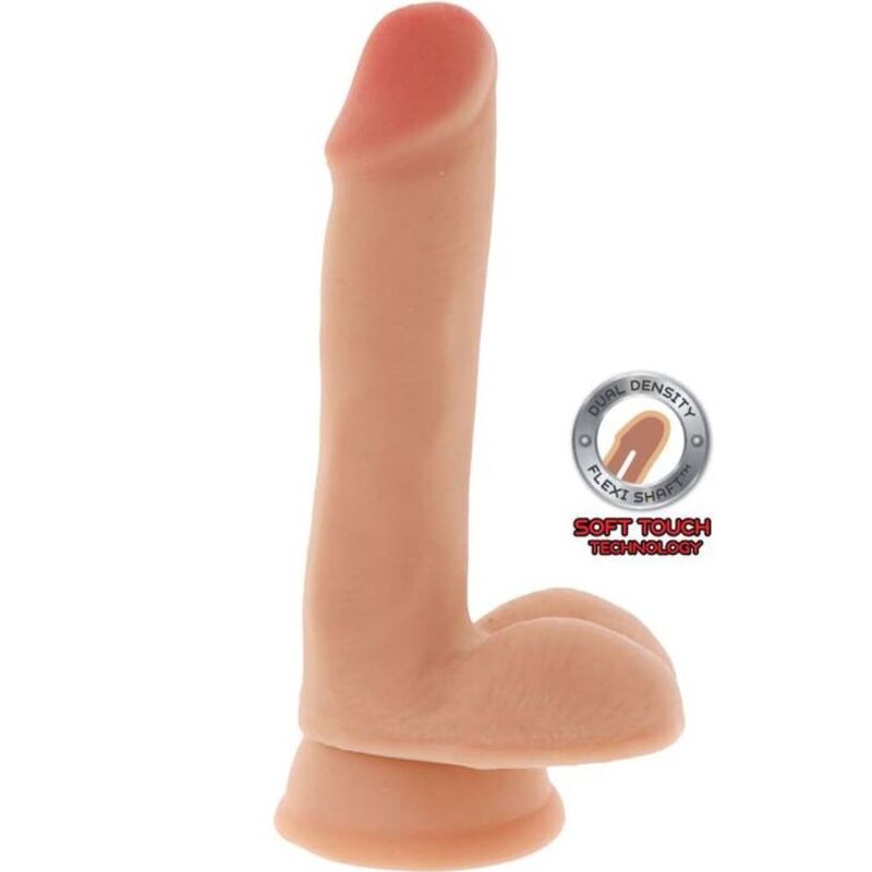 Gode Réaliste Get Real Double Densité 17cm Couleur Chair - Get Real