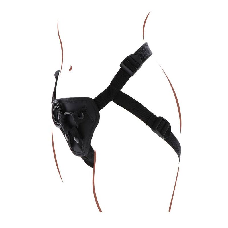 Harnais Universel Réglable Get Real Noir - Get Real
