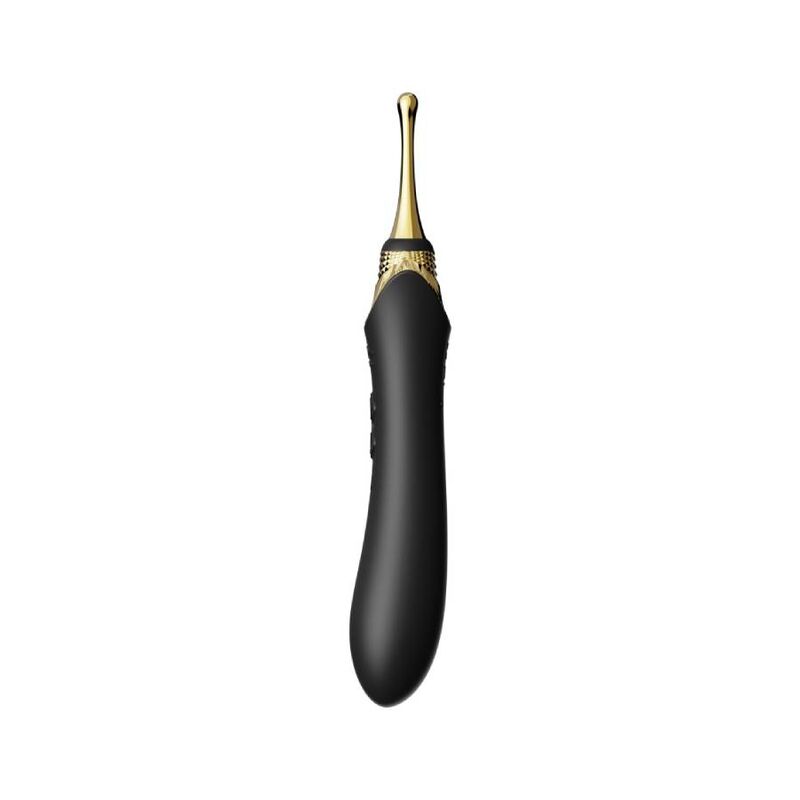Zalo - Stimulateur Clitoridien Multi Fonctions & Chauffant - Noir