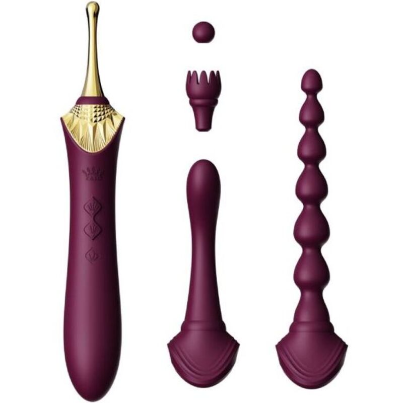 Zalo - Stimulateur Clitoridien Multi Fonctions & Chauffant - Violet