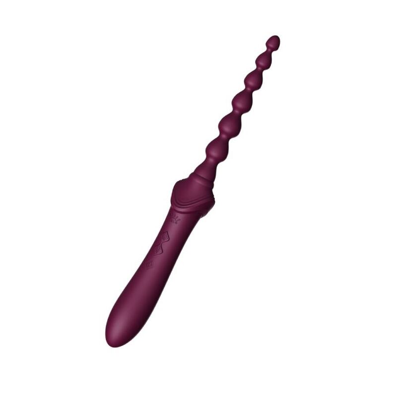 Zalo - Stimulateur Clitoridien Multi Fonctions & Chauffant - Violet