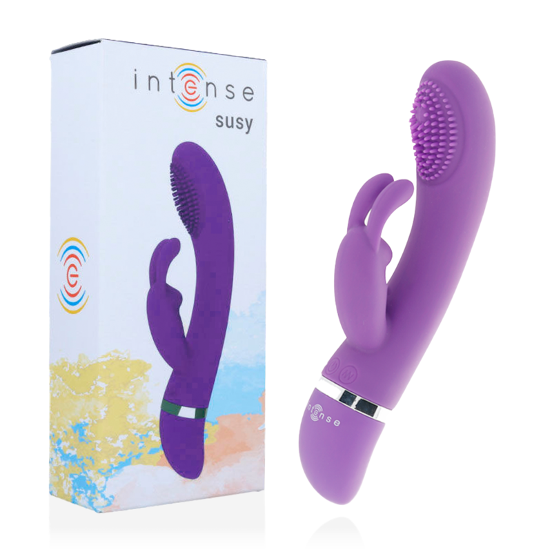 Vibromasseur Rabbit Susy 7 Vibrations Lilas - Intense