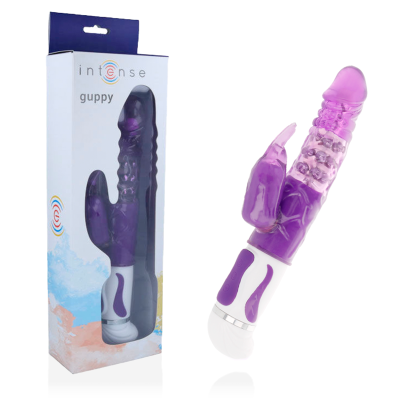 Vibromasseur Rabbit Guppy Lilas - Intense