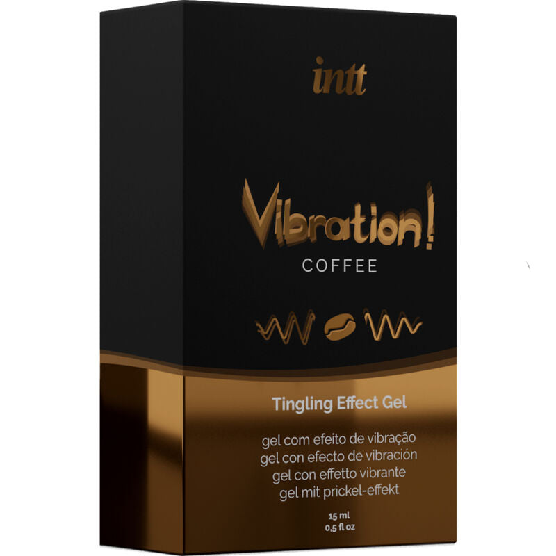Gel Stimulant Embrassable Coffee Vibration 15ml - Intt