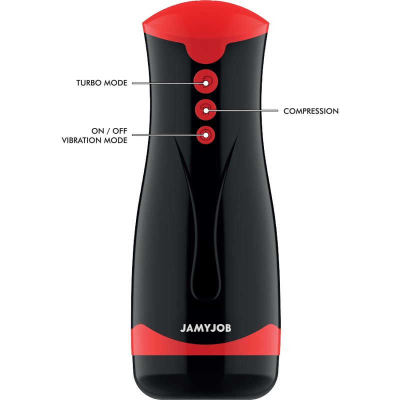 Masturbateur Jango Vibrant et Compression - JAMYJOB
