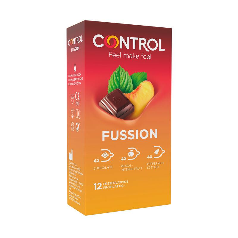 Préservatifs Control Fusion Boîte 12 Unités - Control - CONTROL CONDOMS