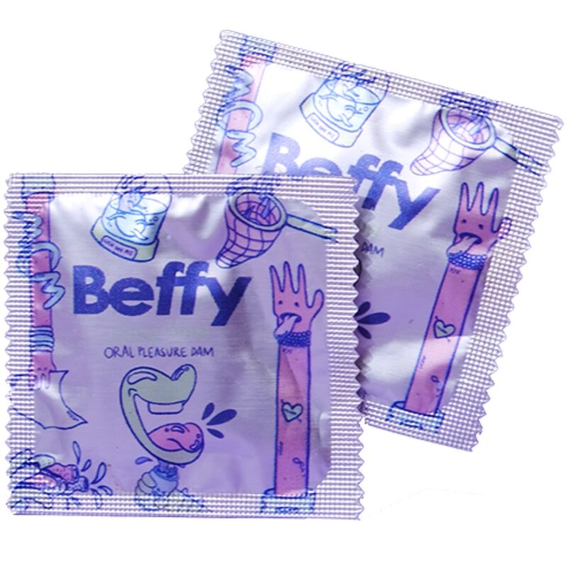 Beffy – Protection Buccale pour Sexe Oral - 2 Unités