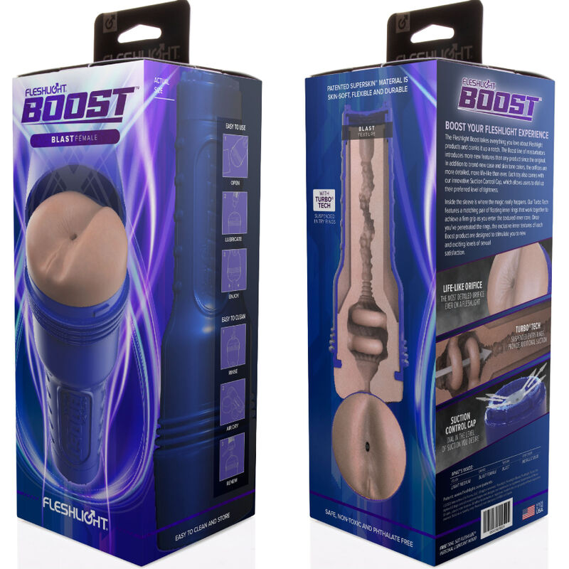 Masturbateur Anus Boost Blast Rose - Fleshlight Girls