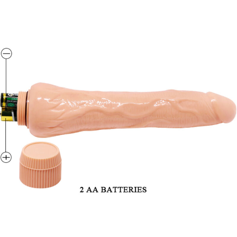 Baile - Vibromasseur Gode XXL Réaliste Chair - 25 cm
