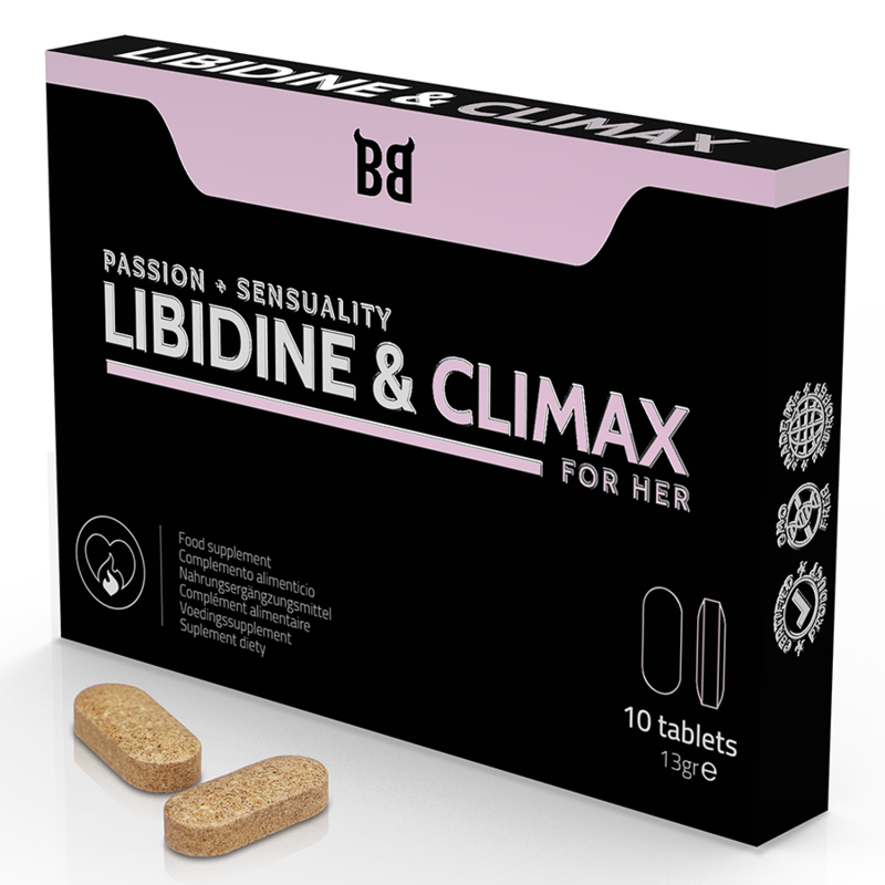Complément libido Libidine & Climax 10 gélules - Black Bull