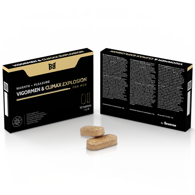 Complément masculin Black Bull Vigormen & Climax Explosion 10 gélules - Black Bull - BLACK BULL