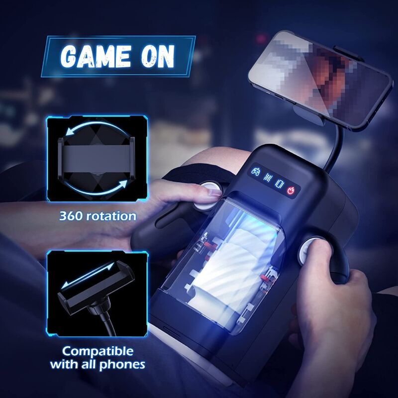 Baile - Masturbateur Automatique Game Cup Vibrant / Chauffant / Support pour mobile