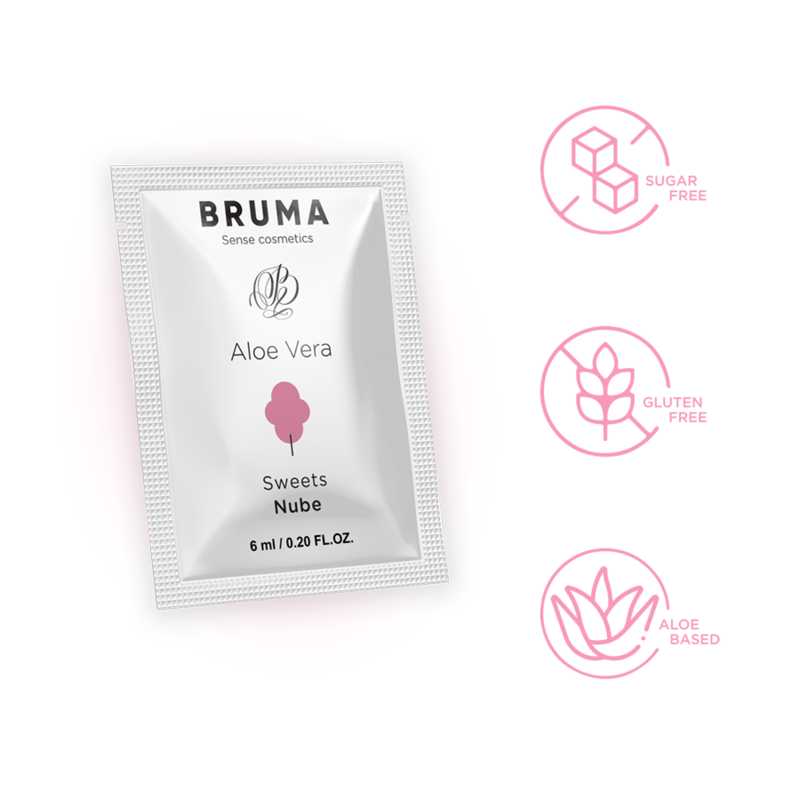 Gel Glissant Bruma Aloe Vera Saveur Bonbons 6ml - Bruma