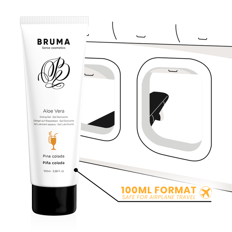 Gel Lubrifiant Bruma Aloe Vera Saveur Pina Colada 100ml - Bruma